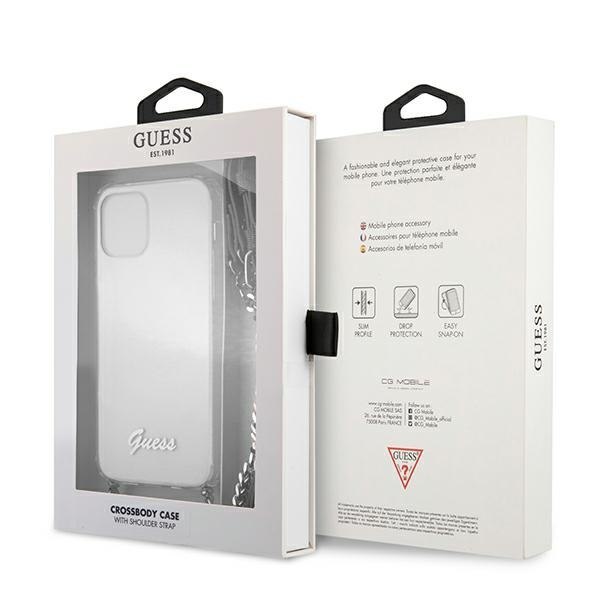 Guess GUHCP12LKC4GSSI iPhone 12 Pro Max 6,7" Transparent hardcase